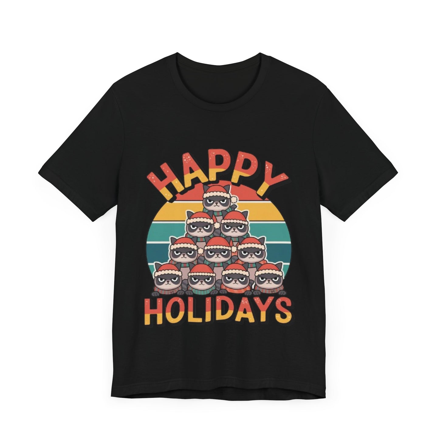 Unisex Jersey Short Sleeve Tee - Happy Holidays