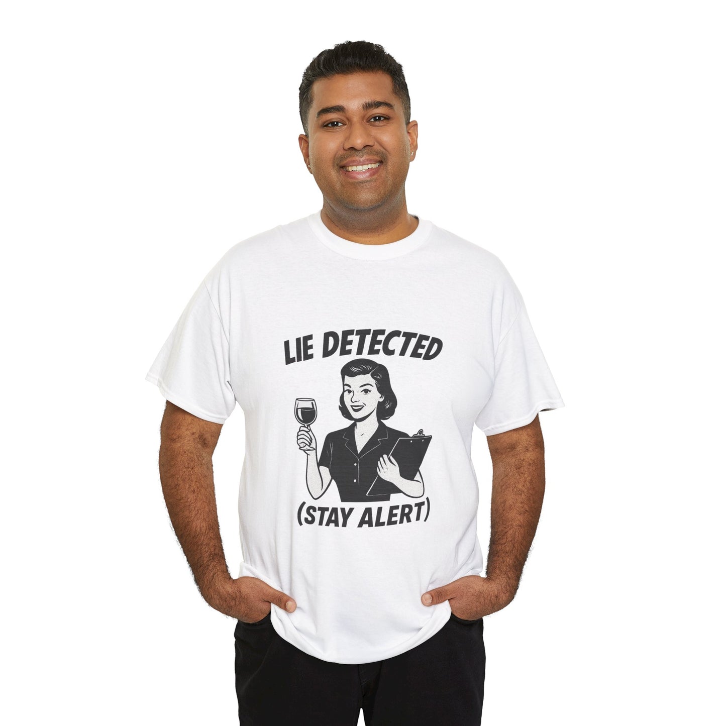 Funny Lie Detected Unisex Tee