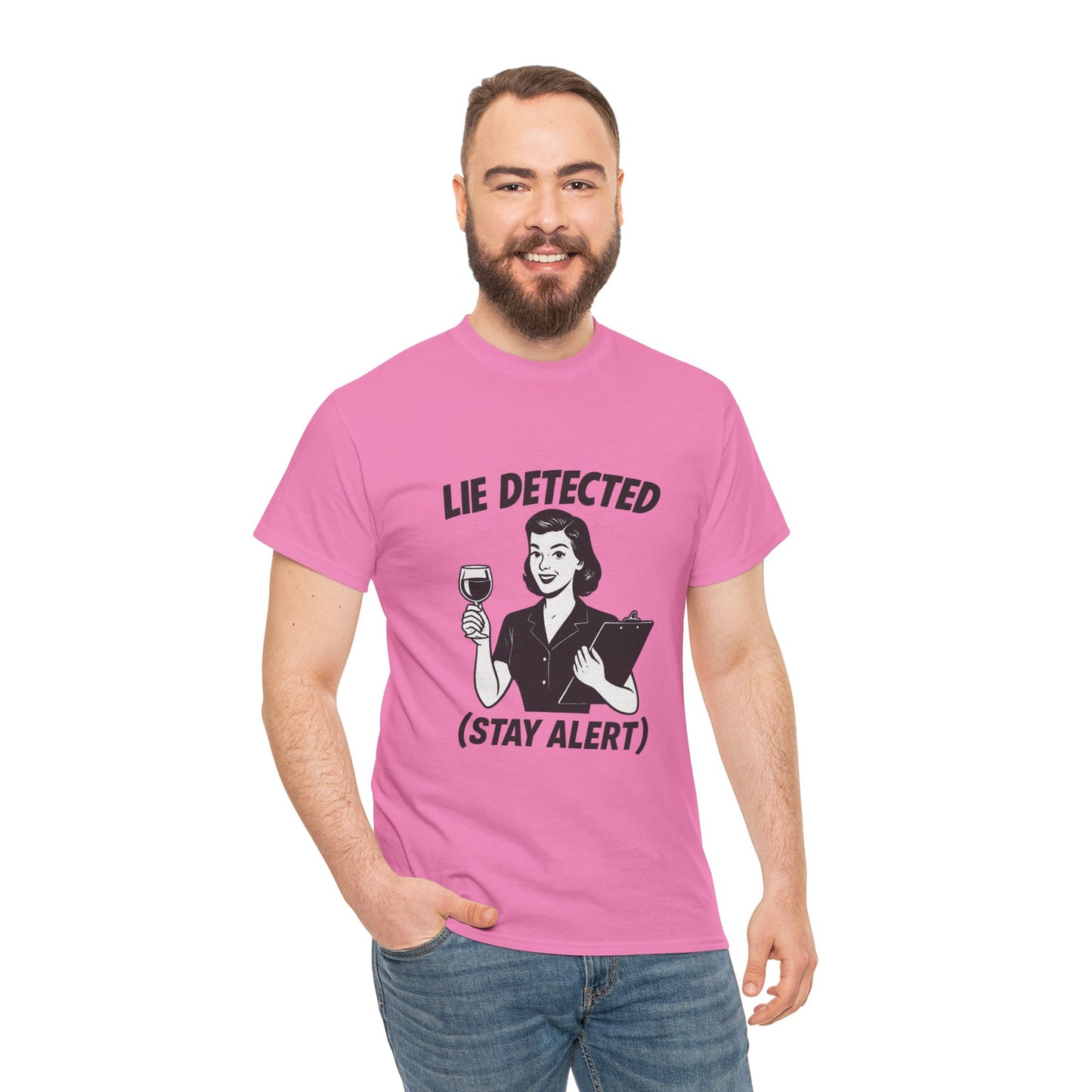 Funny Lie Detected Unisex Tee