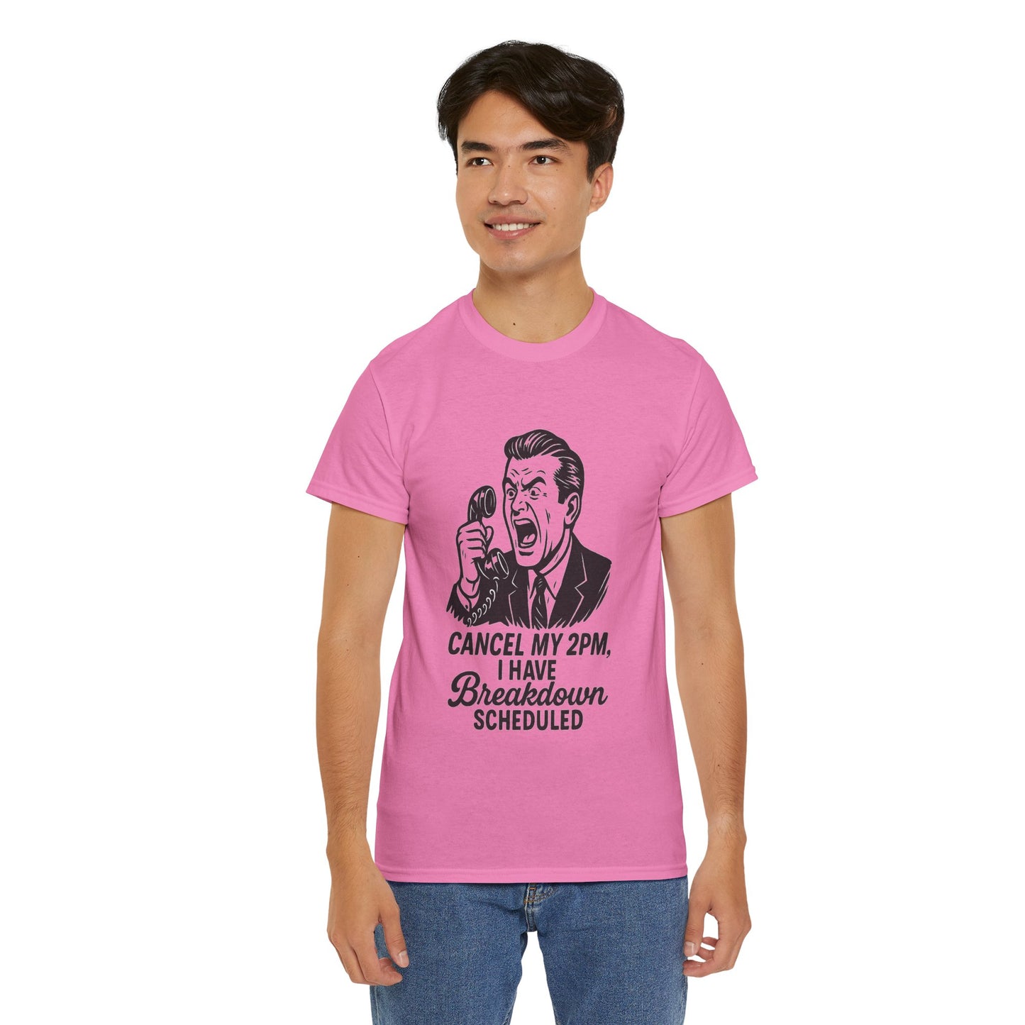 Humorous Unisex Cotton Tee – Perfect Gift for Stress Relief