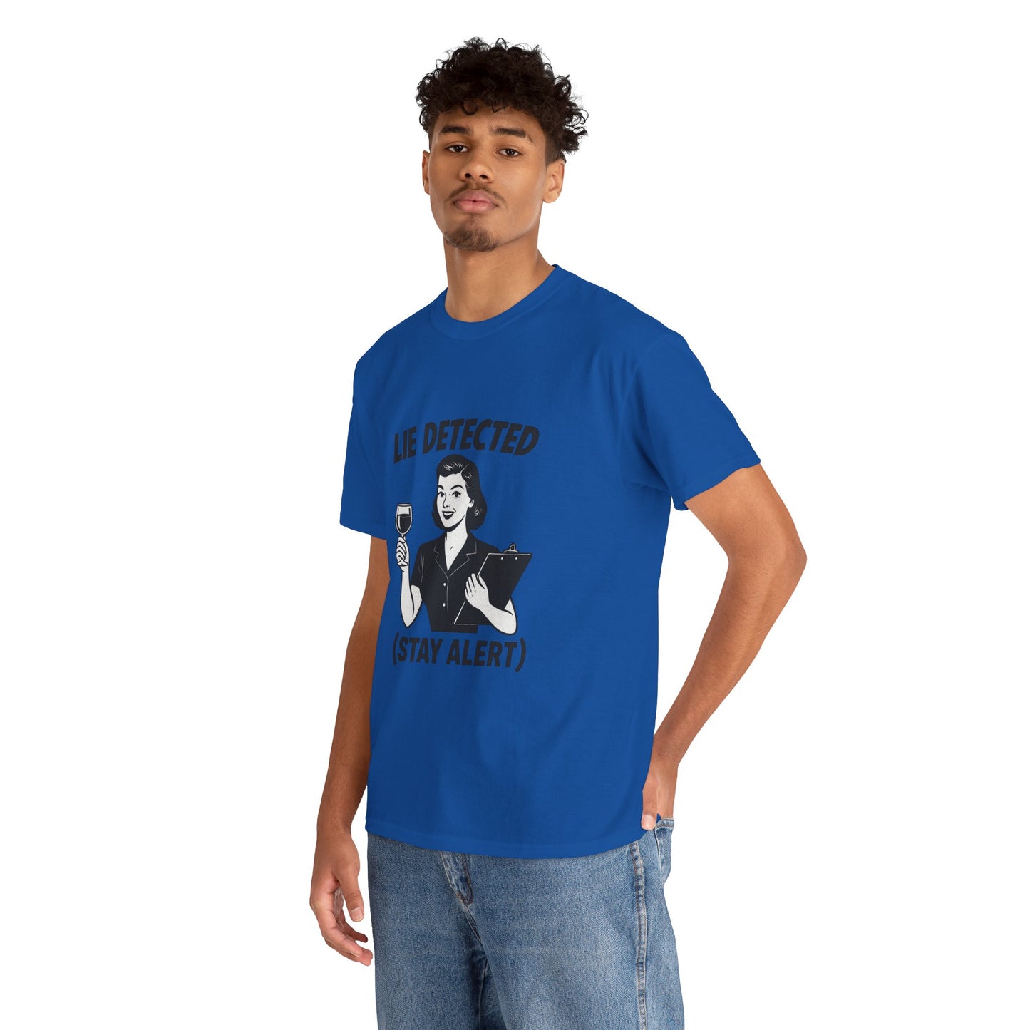 Funny Lie Detected Unisex Tee