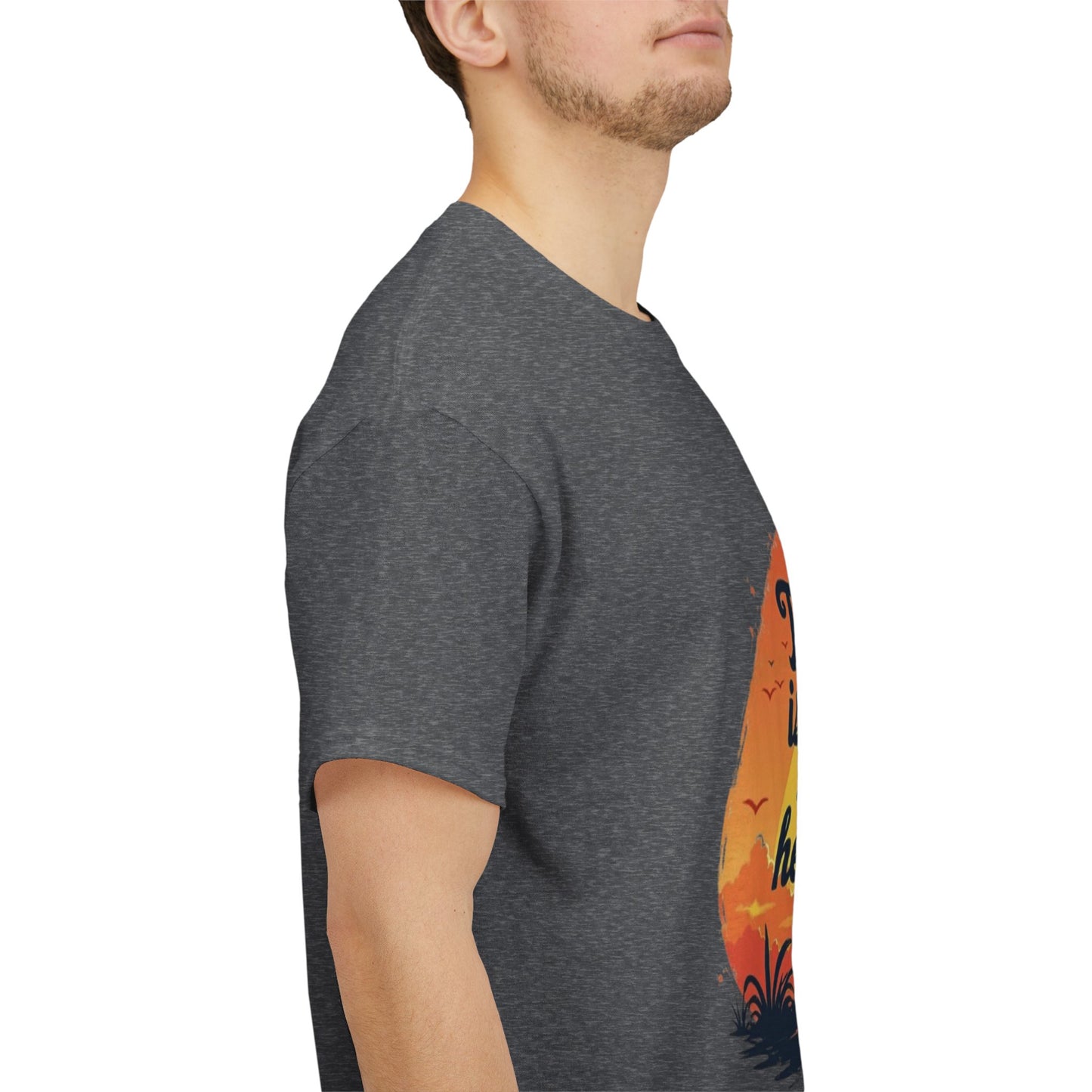 Unisex Heavy Cotton Tee - The Brain is Powerful' Inspirational T-Shirt