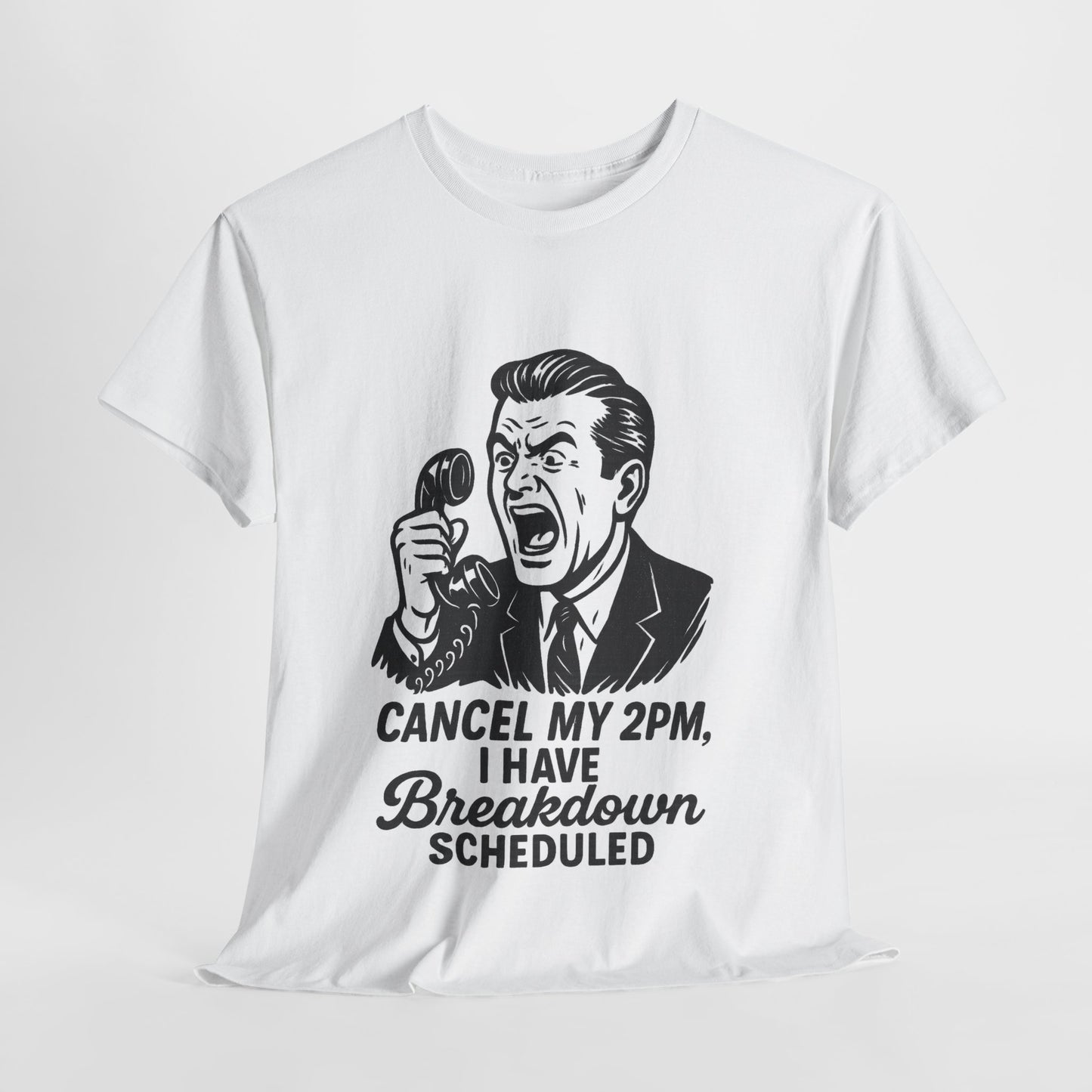 Humorous Unisex Cotton Tee – Perfect Gift for Stress Relief