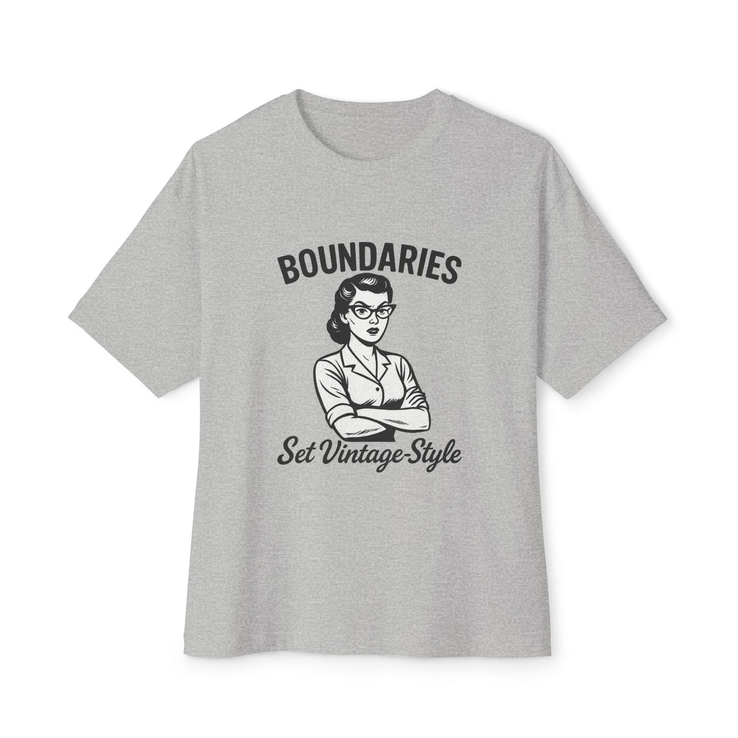 Vintage Style Oversized Tee